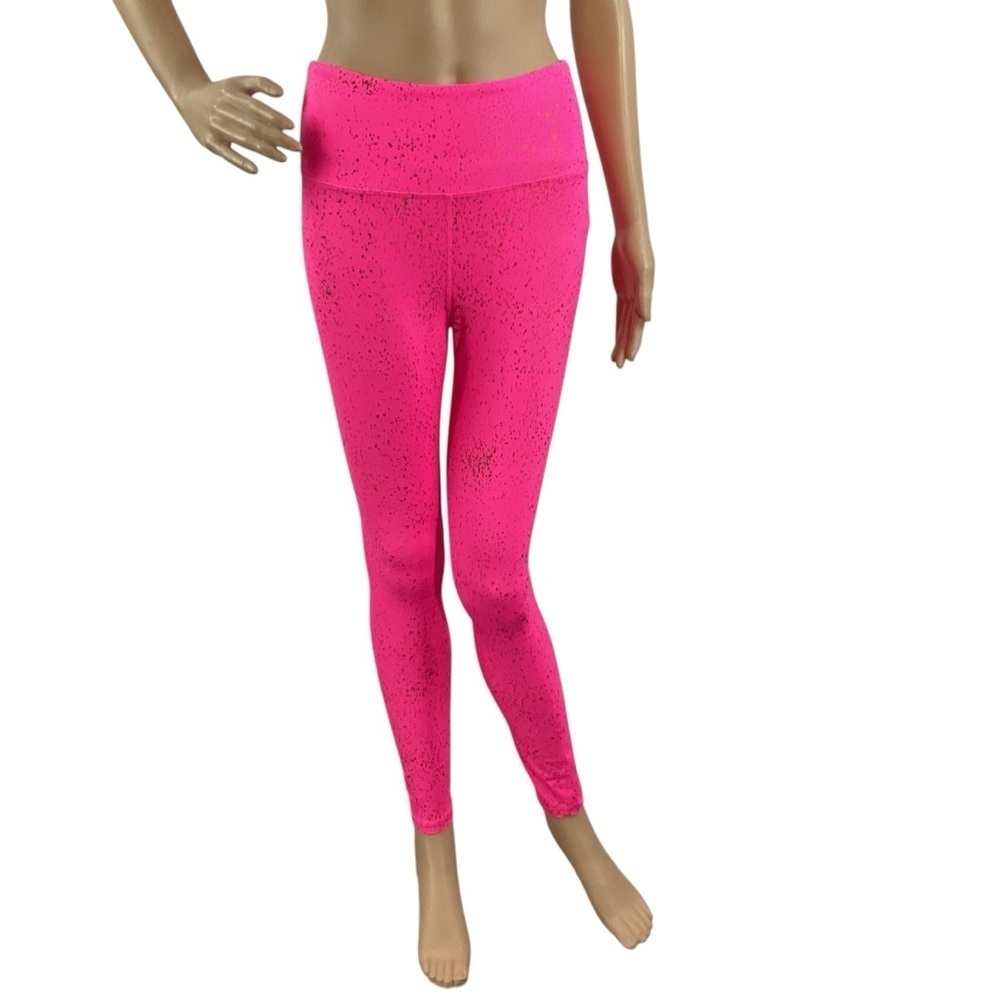 Zyia Active Stay Gold Light N Tight 7/8 Leggings Hot Pink 4
